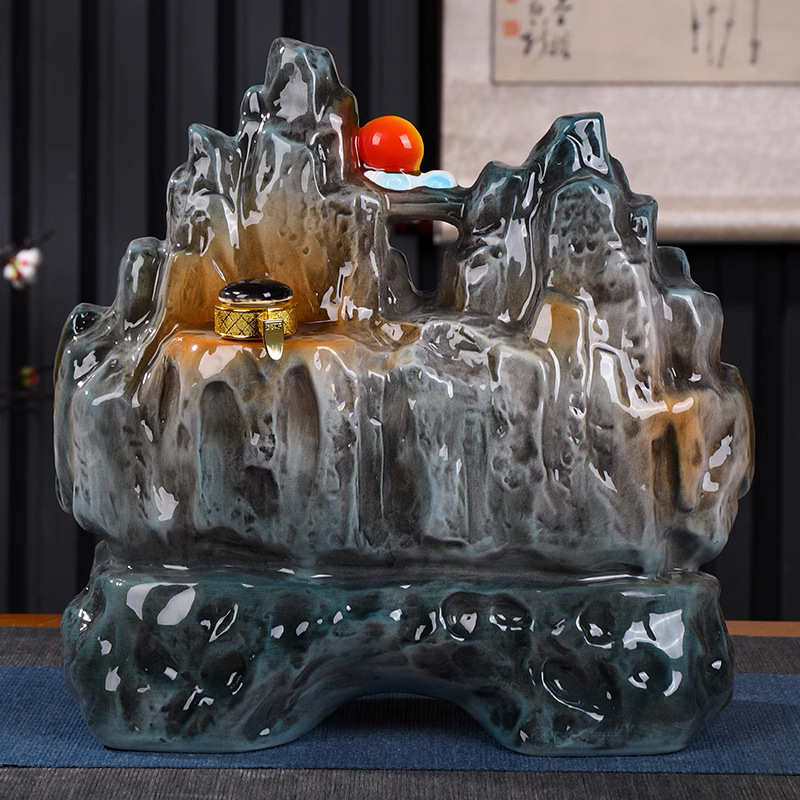 景德镇高端锦绣山河8斤装空酒瓶酒坛酒罐壶密封家用创意装饰摆件
