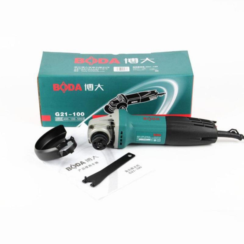 博大动G21-10机角磨手磨机磨光机多功能抛光切割0电打磨机752手砂