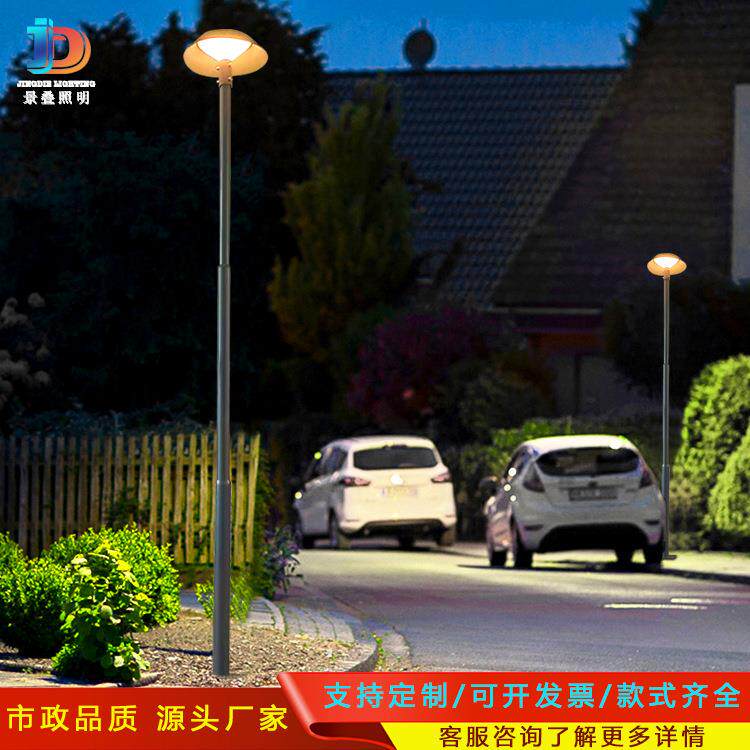 庭院灯户外花园景观灯LED路灯小区别墅草坪装饰灯市电高亮照明灯