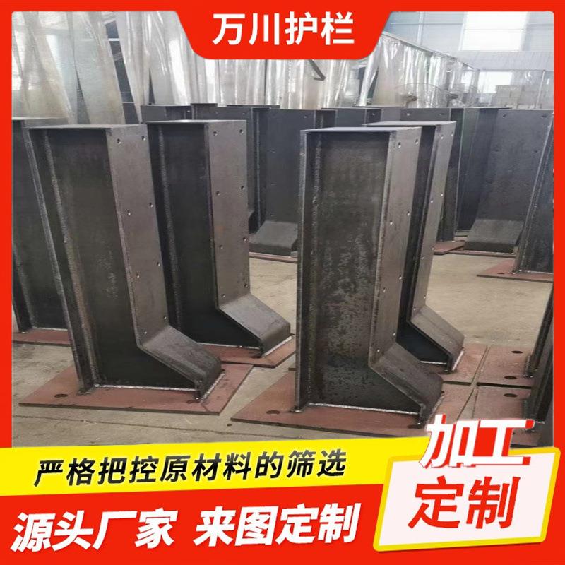 不锈钢玻栏杆卡立柱栏杆楼梯璃槽扶护手0324栏商场钢化玻璃景观护