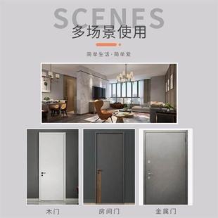 锌合金免打孔旋转插销门扣门栓房间门卫生间门门锁内开门锁扣搭扣