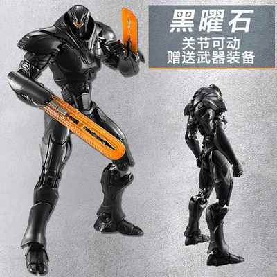 高档环太平洋机甲超可生动手危办发光模险复仇流浪者装甲玩具型男