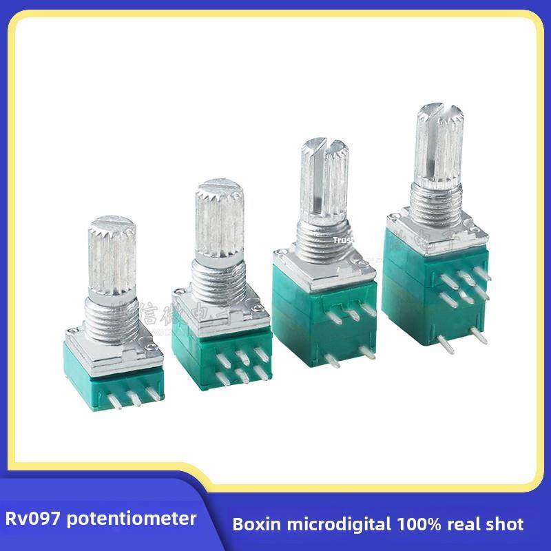 Rv/Rk097Ns音量电位器3/5/6/8引脚B1K5K10K20K50K100K可调电路位