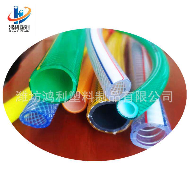厂家PVC纤维增强软管蛇皮管pvc网纹水管花园浇水四季柔软20 22 25