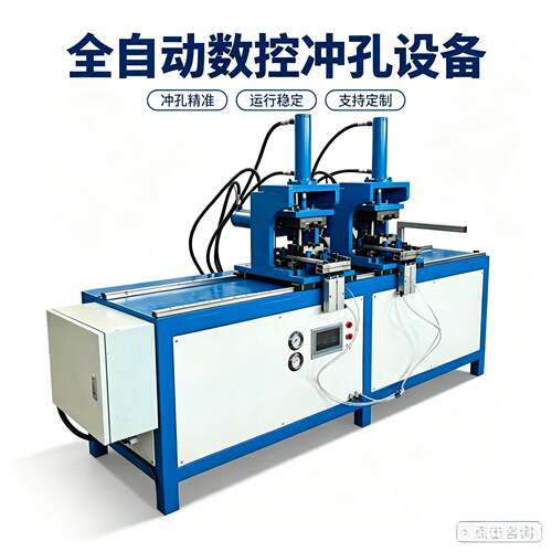 液压双头方管切角机速45度冲角机不锈钢方管冲孔机定制模具