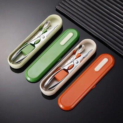 1set 304 Stainless Steel Crab Eating Tool Creative Crab