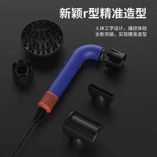 2025全新某森爆款弯管吹风机理发店高速电吹风家用负离子大吹力