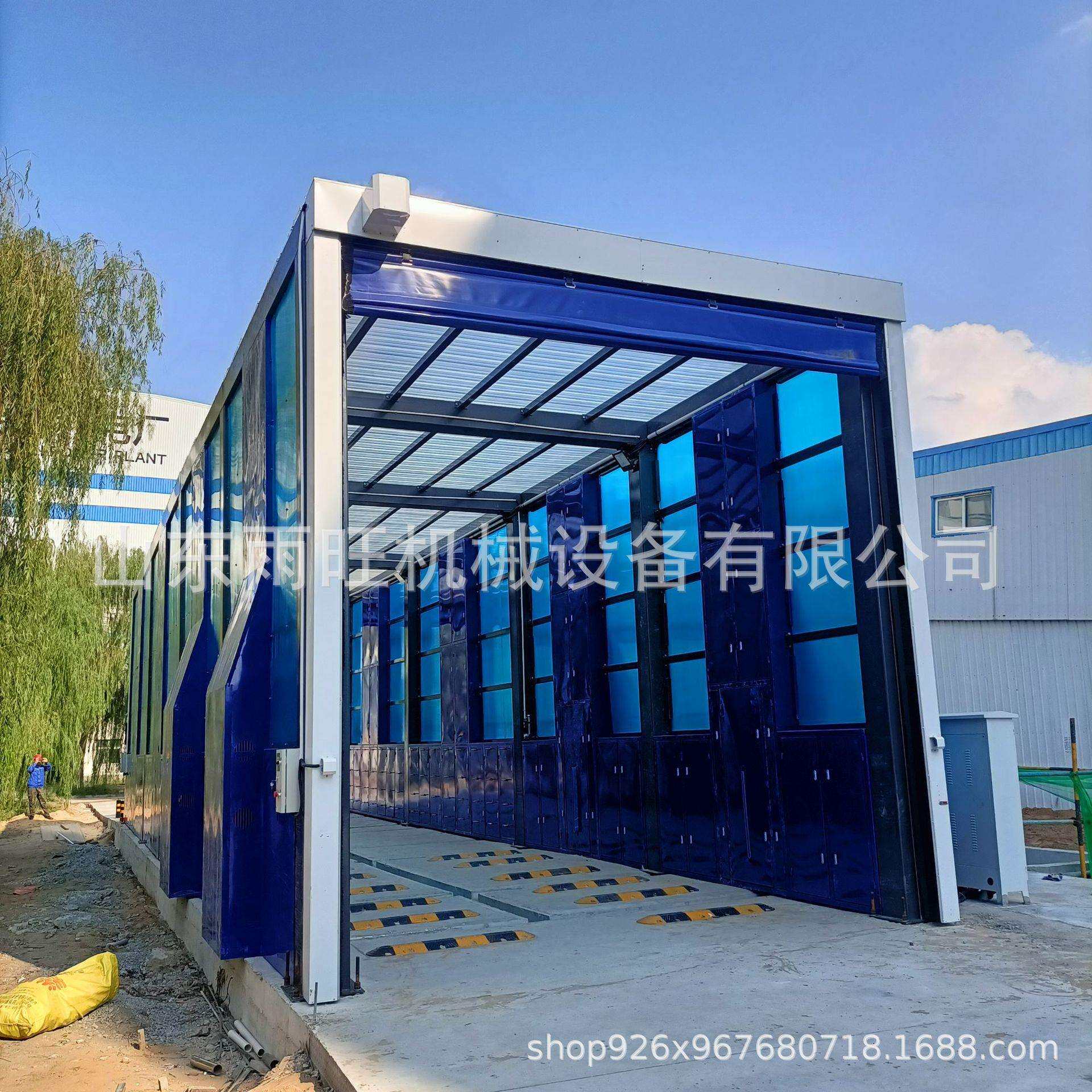 智能龙门洗车机 隧道式洗车机 冲洗风干一体式洗车平台