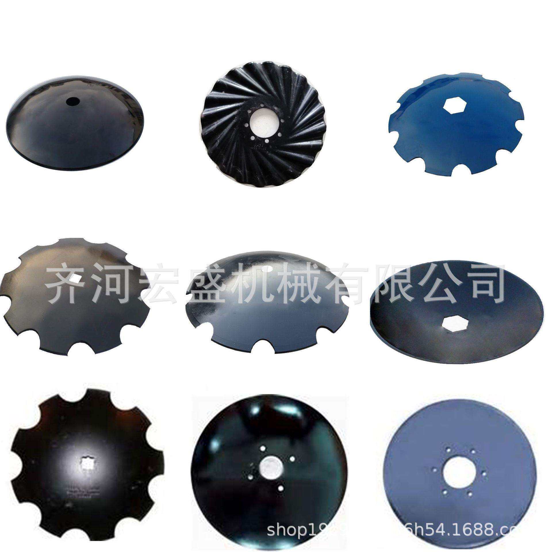 多种型号65锰钢材质耙片犁片圆盘犁配件犁片大耙配件缺口耙片