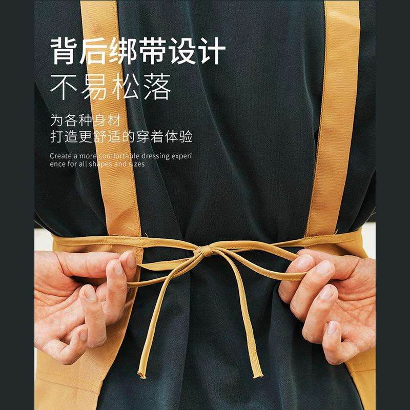 水流星陶艺工具H型肩带围裙拉坯泥塑成人绘画美术用品防污工作服