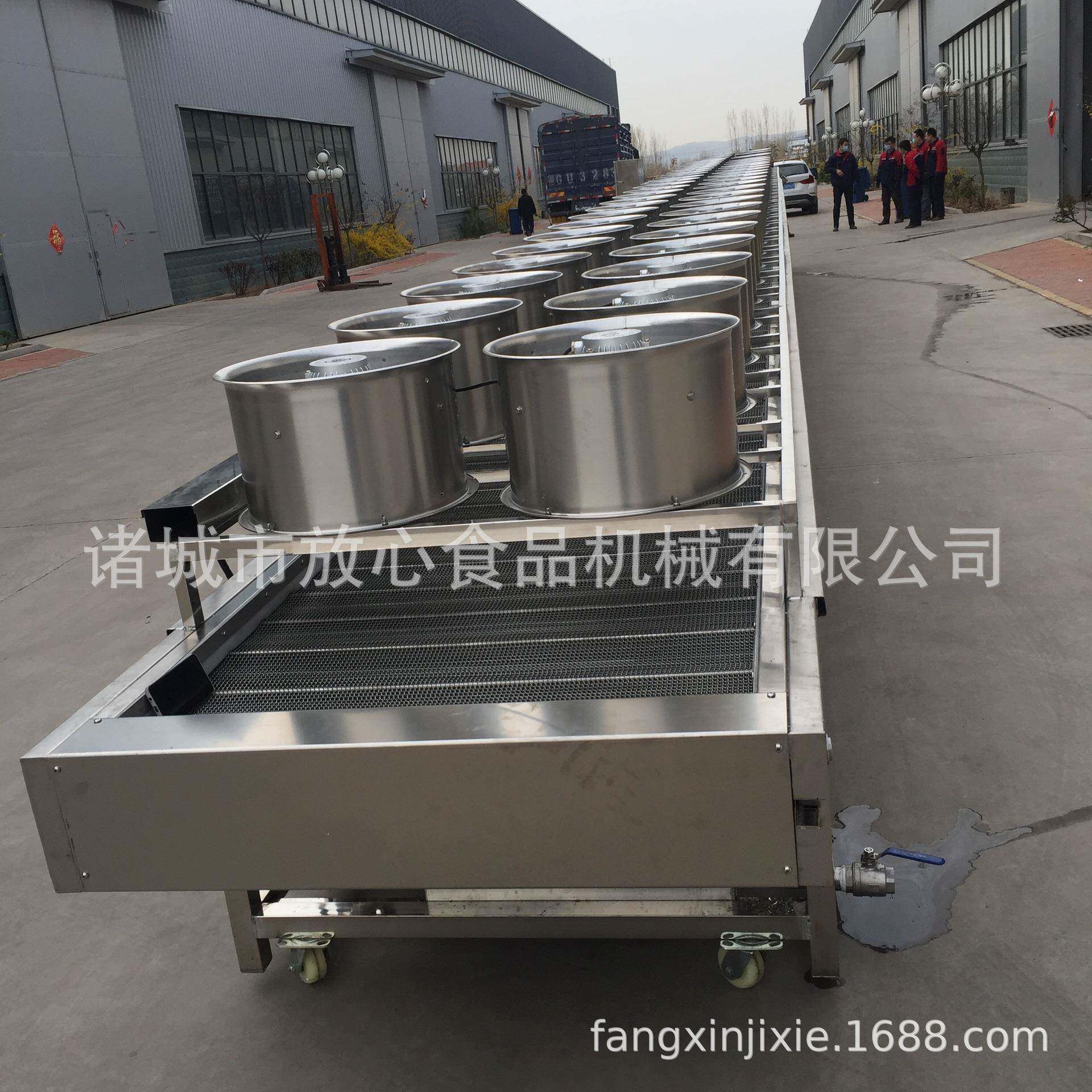 玉米摊凉机水饺摊凉机卤豆干不锈钢摊凉设备油炸食品摊凉机