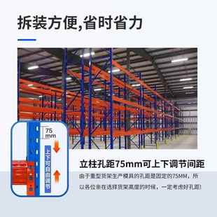 仓大库架重型位货架型工厂库房承重托盘仓储货工751业高多层铁架