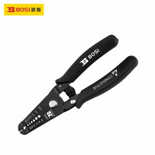 波斯工具专业级6寸防静电剥线钳剥线器0.8 BS446222工具钢 2.6mm