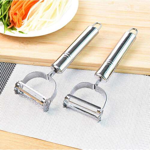 Multifunctional Stainless Steel Smiley Face Peeler, Peeling