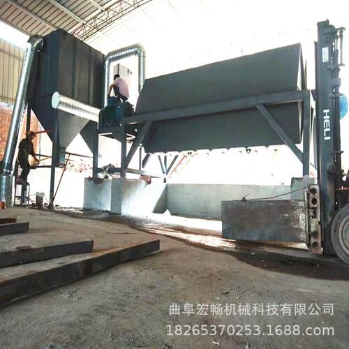 大型火烧铁滚筒除锈机去毛刺六角滚筒抛光机去油漆表面翻新研磨