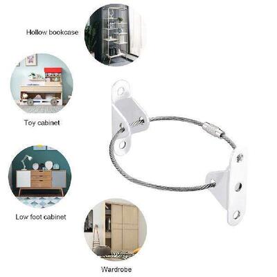 Cabinet Wall Anchors Furniture Anti-tip Strap Falling