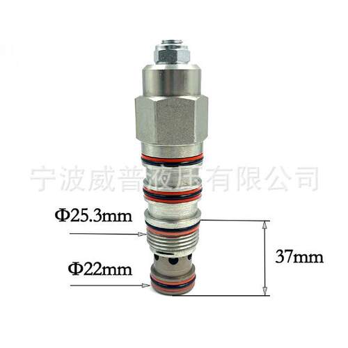 螺纹插装SUN型平衡阀CWE120L吊车船舶双向抗衡阀