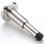 升降门顶硅胶防撞门挡可调节门碰不锈钢门阻器卫生间厕所加长门吸