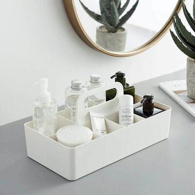 Divide a case to organize sundry to receive basket bathroom