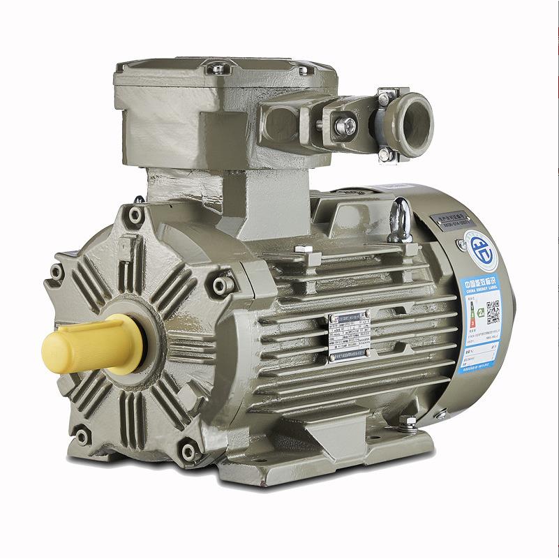 上海上力防爆电机YBX3系列132S-4-5.5KW-380V-F-50HZ-IP55-BT4-V1