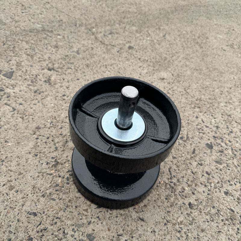 洋马收割机改装零件 加大305轴承托链轮 行走轮总成配件 农机改装