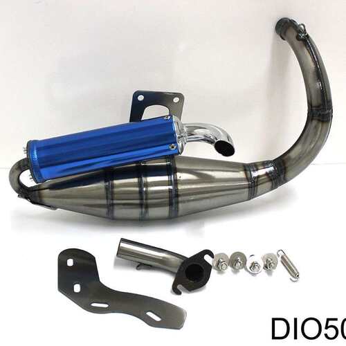 直销DIO50JOG50ZX50改装排气管AF18/28期改装大象排气管
