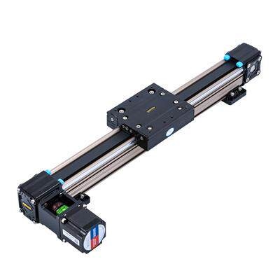 同步带模组XZ双轴桁架机械手直线导轨传动滑台上下料电动机