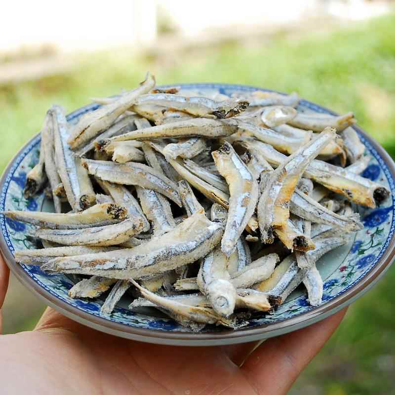 新货干货公干鱼小银鱼面条鱼咸鱼干淡水干白帆鱼毛毛鱼500克