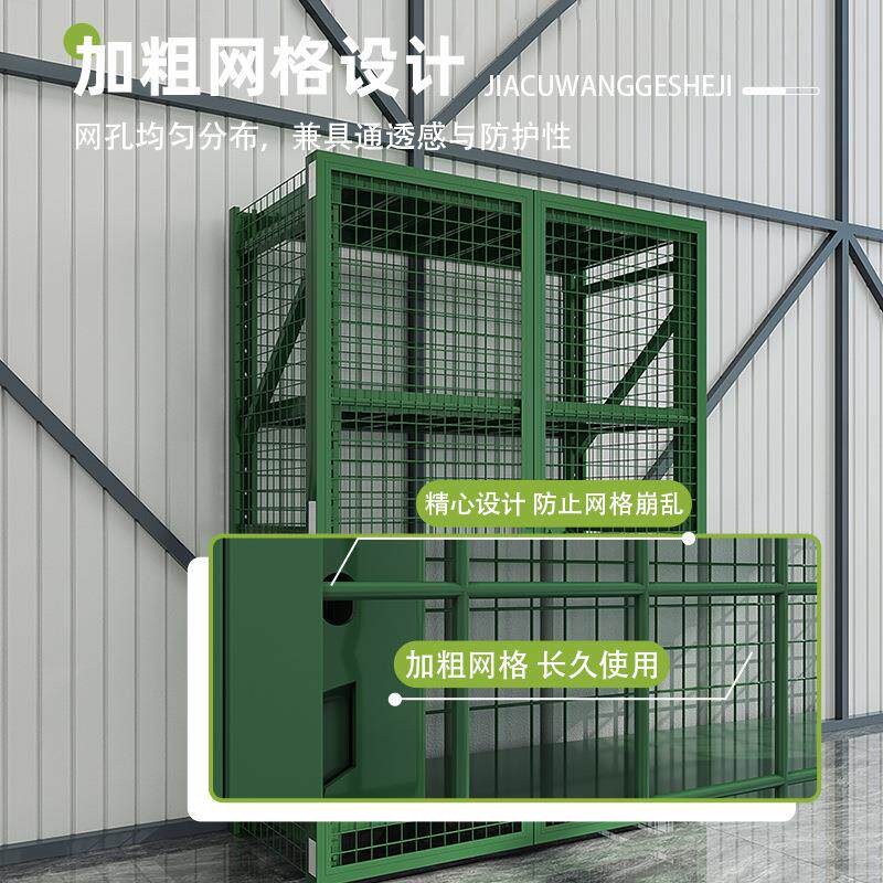 带网仓储货架重型带门货架带锁器材置物架装备收纳架多功能铁架子