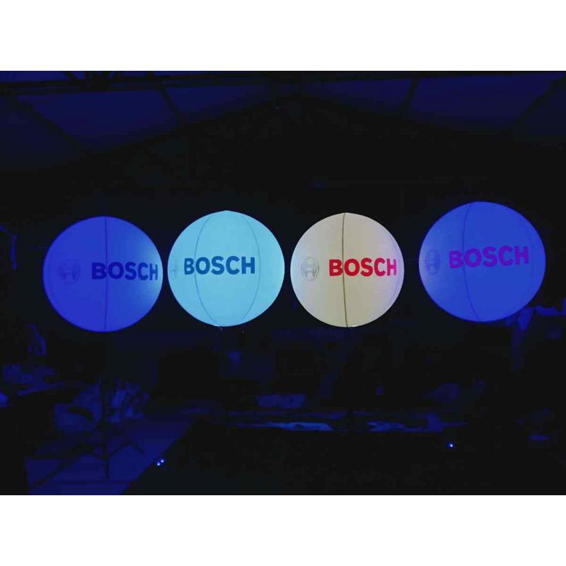 印字发球光球充气广告支架气  球布置灯球模展会led引光路pvc