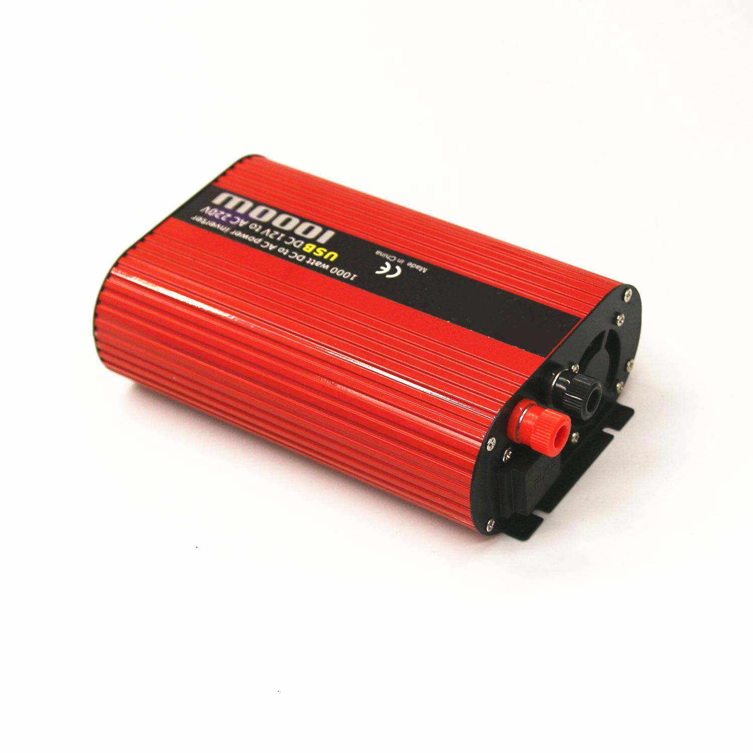 1000W厂家直销12V/24V转110V/220V双USB车载修正波逆变器