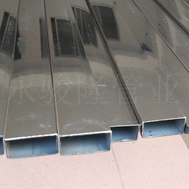 不锈钢方管空心304扁条15*40*1.0mm家具屏风护栏不锈钢矩管包切割