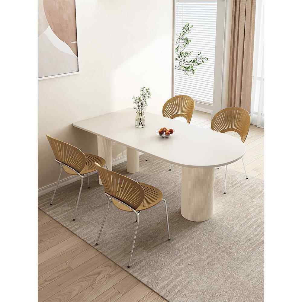 异形岩板餐桌椅组合现代简约家用小户型轻奢奶油风岛台餐桌一体,农用物资,其他肥料,淘宝优惠券,粉丝福利购,淘宝优惠卷