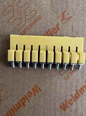 原装正品魏德米勒螺钉横联件 WQV 2.5/10 短接条1054460000连接条
