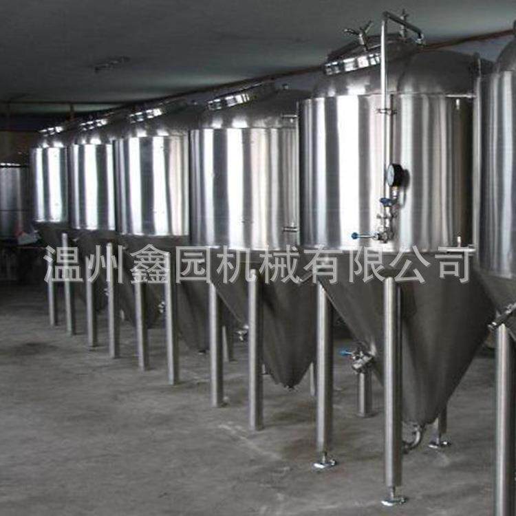厂家直销200l不锈钢啤酒发酵罐冷藏清酒罐贮酒罐啤酒糖化罐