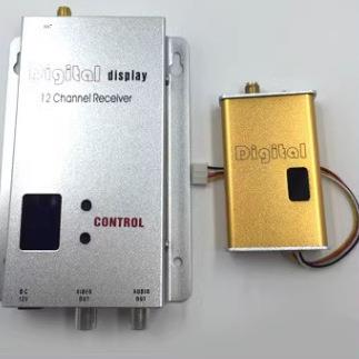 5W无线发射接收器1.2G无线监控传输模拟视频发射收发FPV穿越机