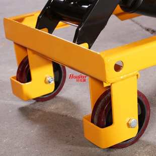 现货PT500B手动平台车滚轴移动平台车500kg模具脚踏式 升降平台车