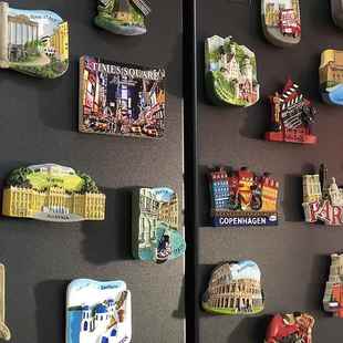 旅游城市冰箱贴磁性贴Tourist city refrigerator magnets