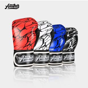 AN新品拳套16oz特大拳击手套多层复合内胆拳套进阶版比赛搏击手套