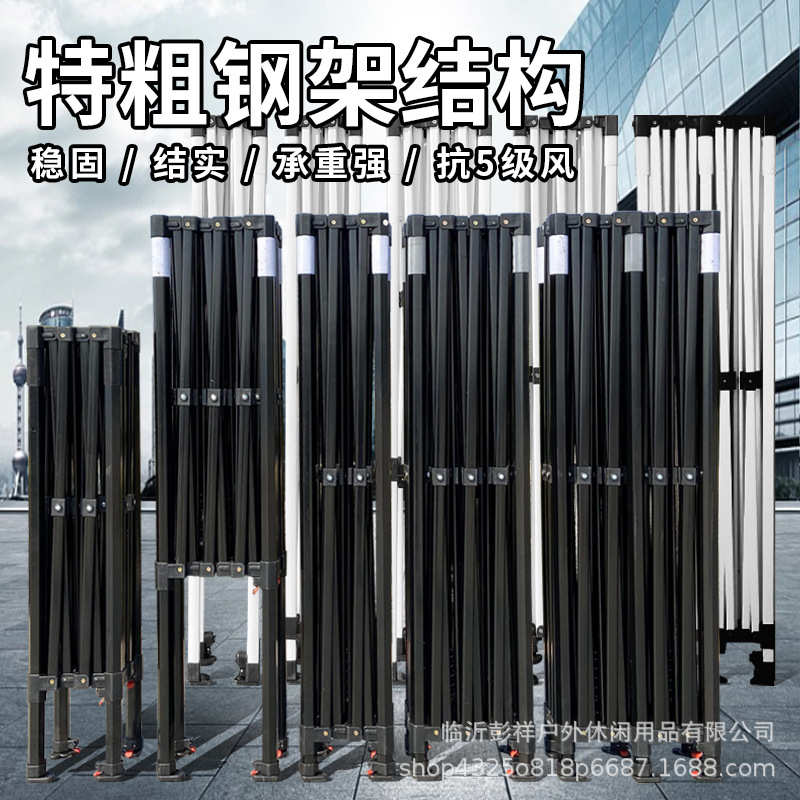 外贸四脚户外展览广告方管帐篷四角夜市摆摊伞折叠伸缩遮阳棚