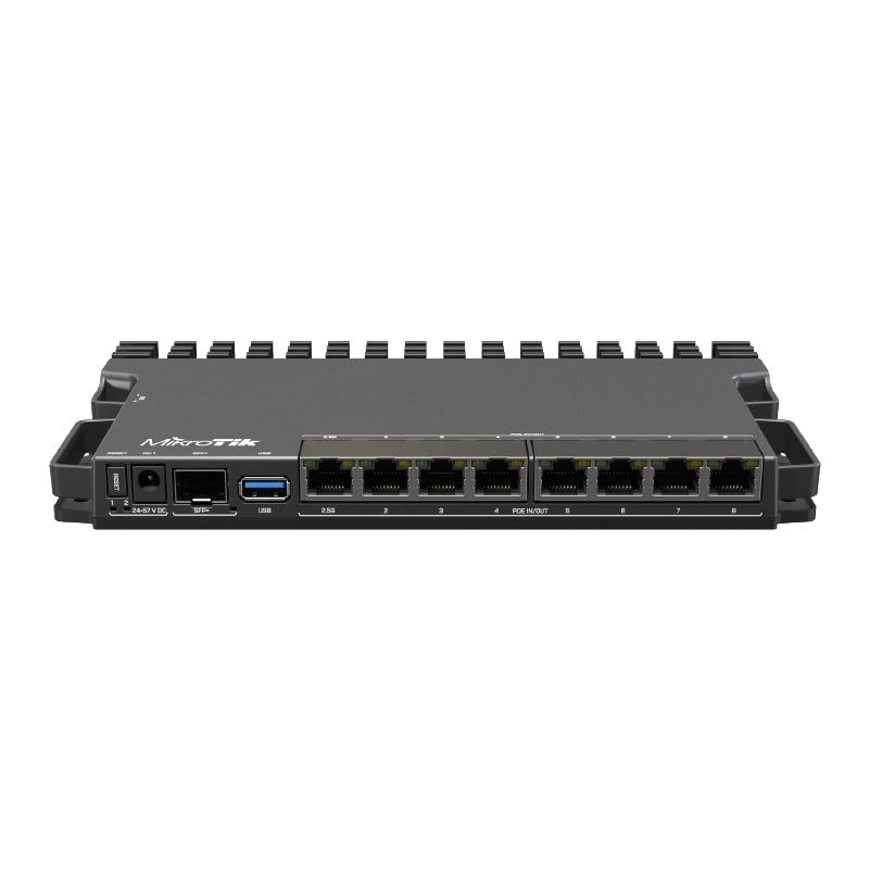 Mikrotik RB5009UPr/RB5009UG+S+IN家用1个万兆2.5G千兆POE路由器