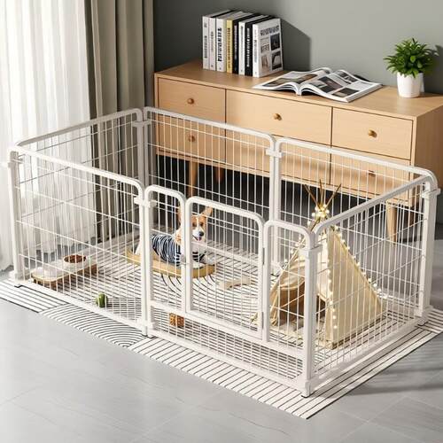 宠物狗狗围栏室内家用自由组合中小型犬隔离门训厕狗笼子中型犬