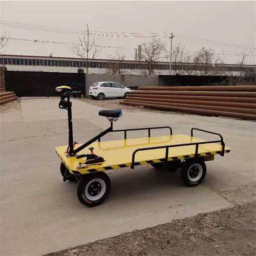 Flat transp rt ehicole电动平板运输车 小型平板v运输工具车