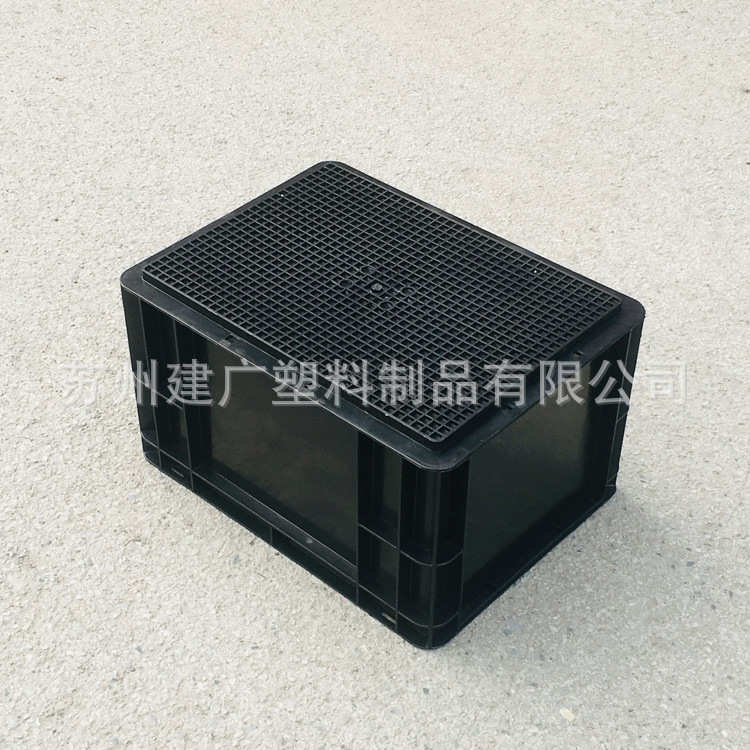 供应EU4322ESD防静电物流箱 外径400*300*230 PP防静电元件盒