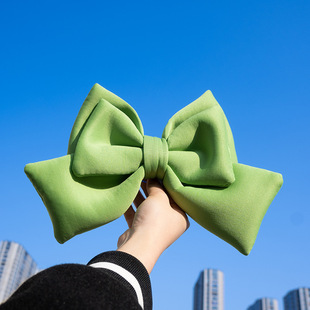 su7装 饰品小配件 饰紫色蝴蝶结金鹏电动三轮车配饰可爱公仔装