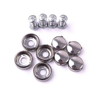 车牌钉子固定母螺钉卡扣螺不帽锈钢牌照扣底座螺丝螺PYS号牌盖扣