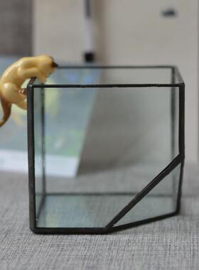 立方体多肉永生花玻璃花器花房花盒花盆器皿容器