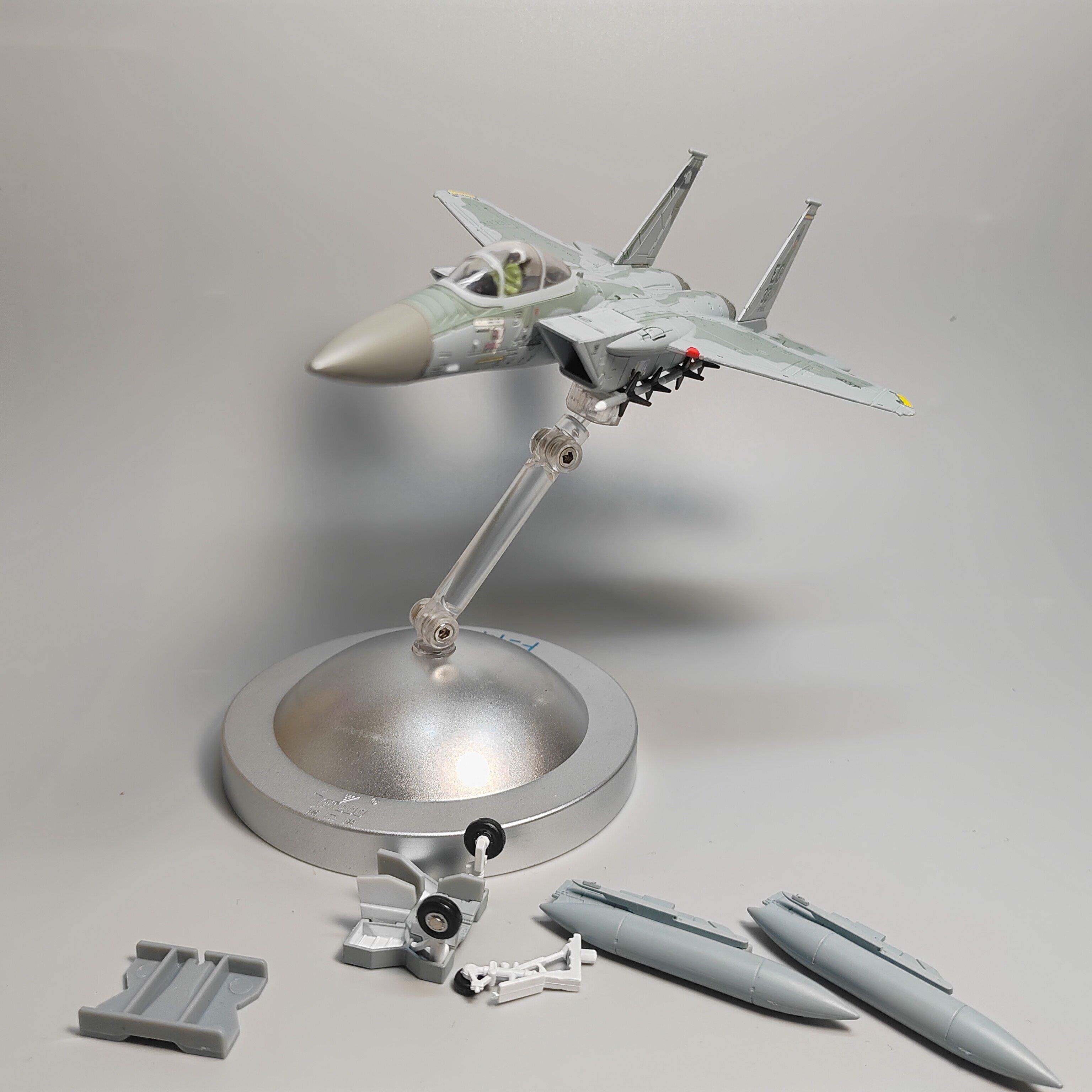 1:100F14F15战斗机合金模型仿真飞机玩具摆件军事微缩摄影道具