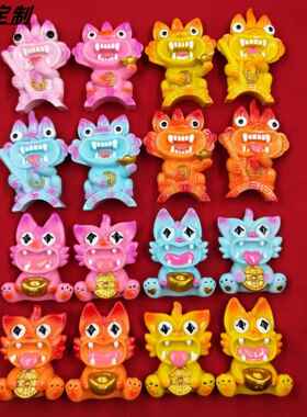 多彩云南吉祥瓦猫冰箱贴旅游纪念公关礼品创意装饰厂家直销