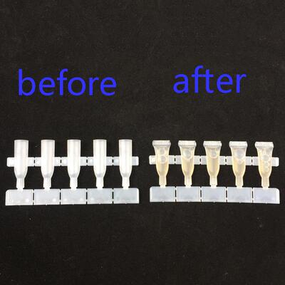 颜料膏隔离霜用装分瓶联排管分量灌装封口机GAH灌装封五尾试牙机